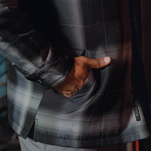 Dixxon Flannel DESTROYER Hooded Flannel Jacket - Men's M - Picture 5 of 12